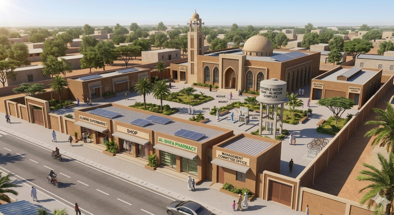 Architecture islamique et concept de Waqf